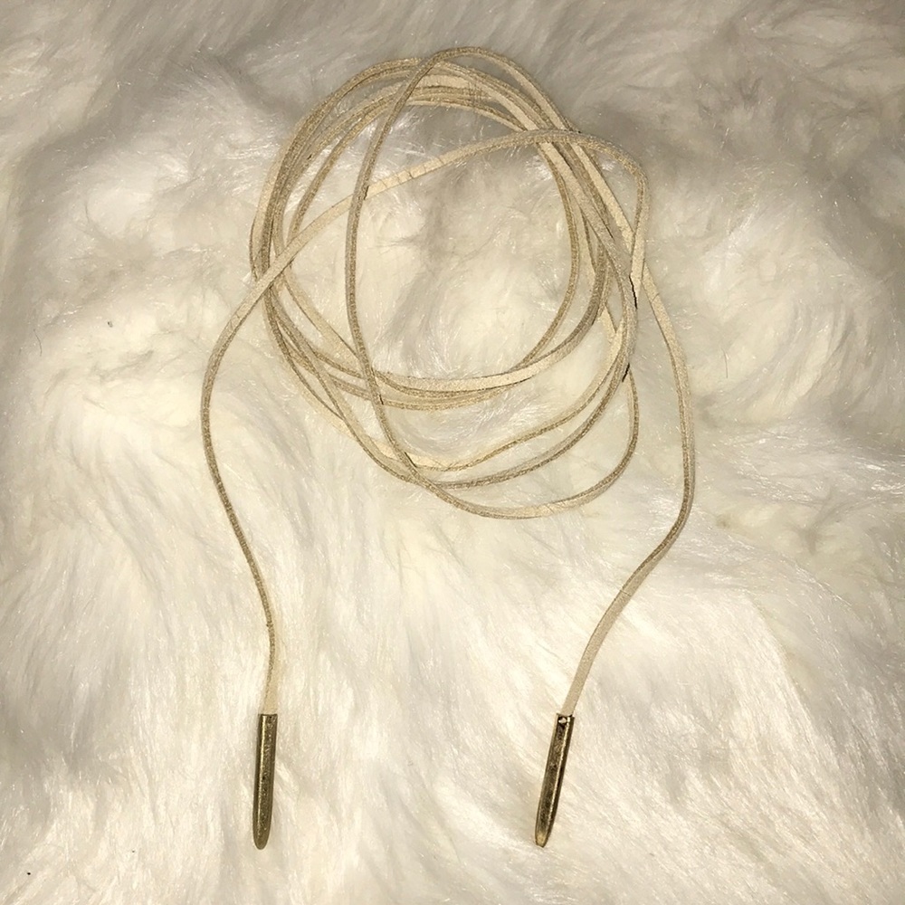 nude wrap necklace